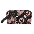 thumbnail image 2 of Uemuo Butterflies1 Pattern Portable Toiletry Bags with Handle, Waterproof travel Make up Bags for Women, Large Capacity Travel Cosmetic Bags, 2 of 9