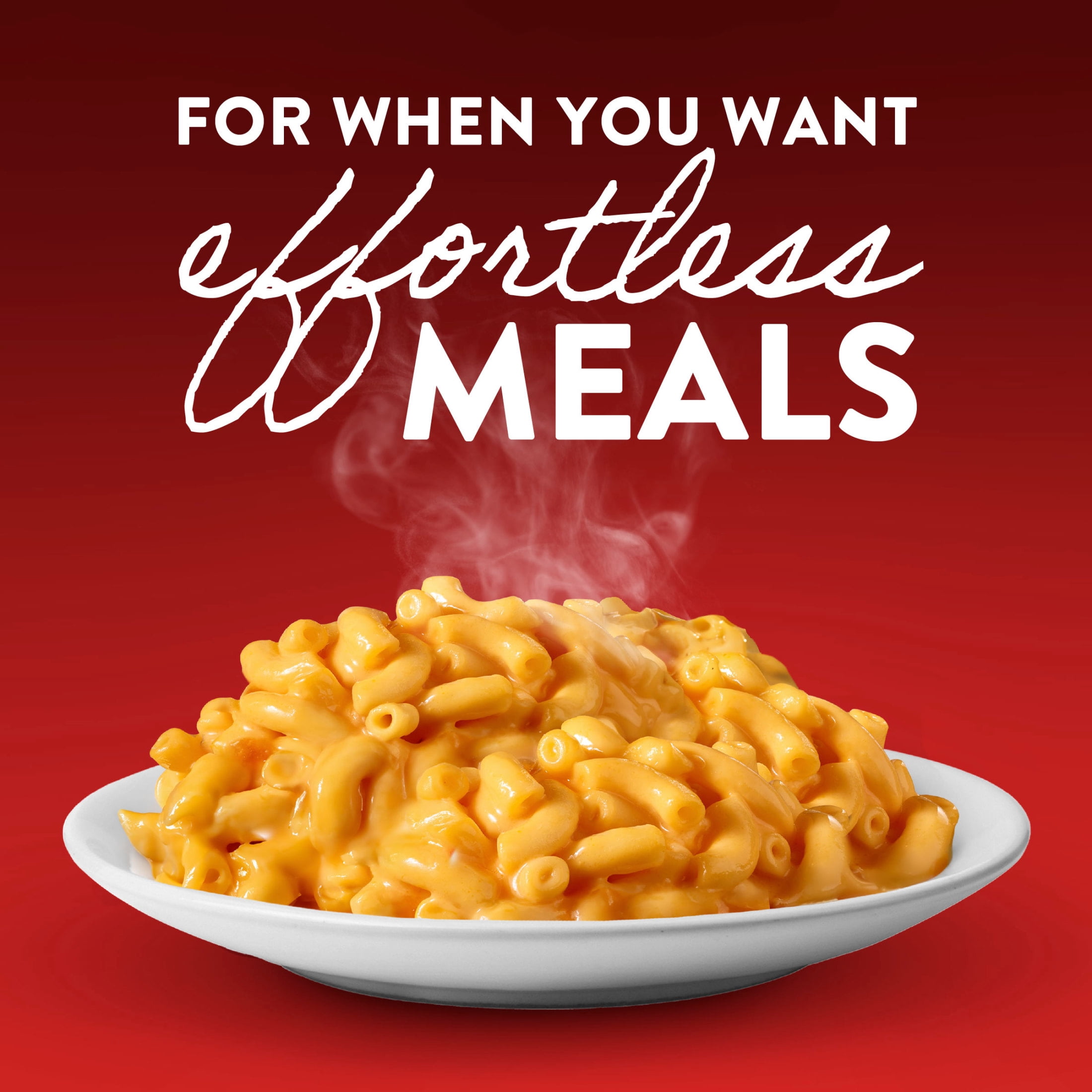 Stouffer's Mac & Cheese, Single Serve, Frozen Entrees for One, Ready to Cook Easy Dinners, Protein Frozen Meals 12 oz