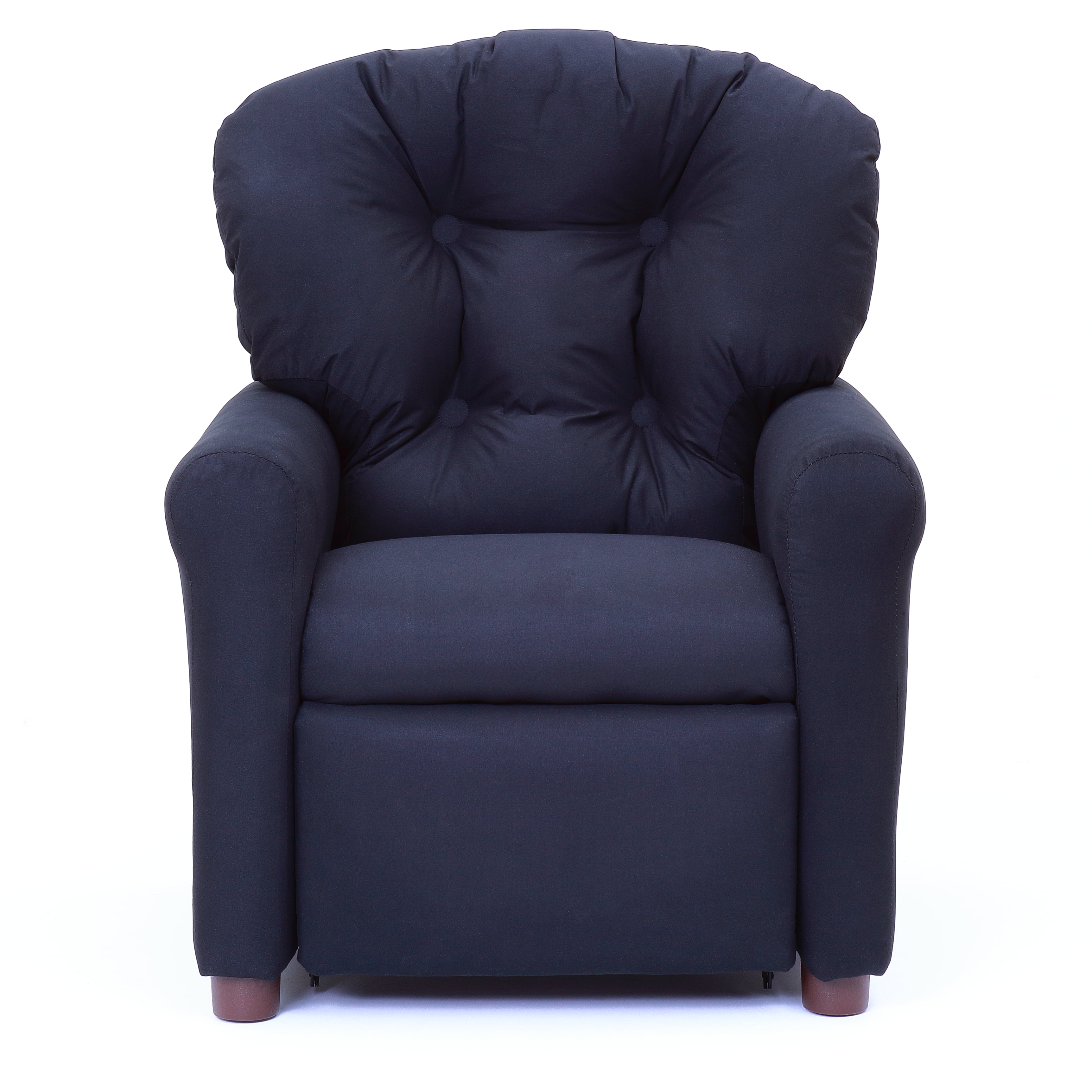 Traditional Black Kids Lazy Boy Seat Crew Furniture Child Plush