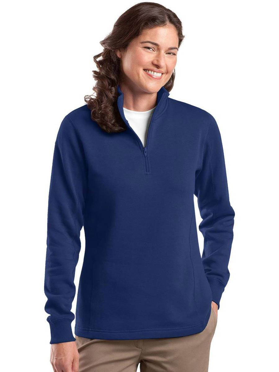 SportTek SportTek Ladies 1/4Zip Sweatshirt