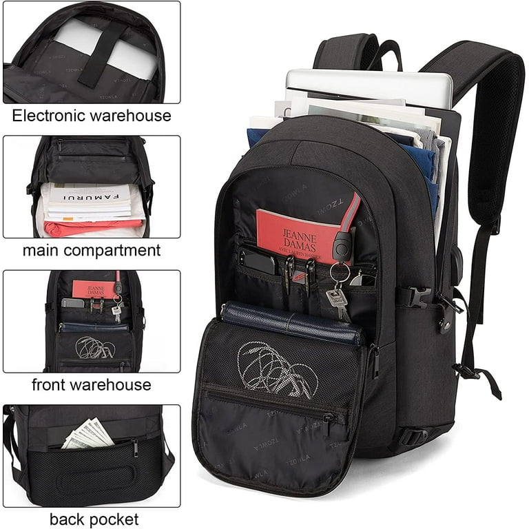 Girls Designer Backpack USB Charger Backpacks 15  Laptop School Bags –  Travell Well