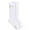 White, variant on Jefferies Socks Girls' Satin Bow Scalloped Top Cotton Knee High Socks 1 Pair Pack