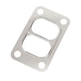 thumbnail image 1 of Divided Inlet Turbo Gasket, Excellent Sealing Easy To Install Twin Scroll Turbo Turbine Gasket Long Term Use with Oil Feed Drain Paper Gasket for Cars, 1 of 7