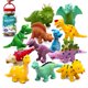thumbnail image 1 of Bath Toys Hely Cancy No Hole Baby Dinosaur 12 unidades para niños pequeños, 1 of 8