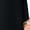 Black, variant on Roaman's Women's Plus Size Stretch Knit Convertible Flounce Dress
