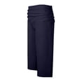 thumbnail image 5 of ibiyuan Cropped Pants for Women High Waist Wide Leg Palazzo Pants for Women Petite Cropped Trousers Drawstring Lounge Pants with Pockets Beach Vacation Outfits, 5 of 9