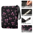 thumbnail image 5 of ALAZA Pink Purple Bows Trading Card Binder 4 Pocket Cards Collection Album 400 Folder Holder, 5 of 6