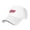 White, variant on Sacred Heart University Logo Casual Sandwich Baseball Cap Adjustable For Men For Women
