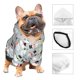 thumbnail image 3 of Fotbe Colorful Hat Snowman Sudadera con Estampado para Perros Pequeños – Suéter con Capucha para Mascotas, Tela Suave de Forro Polar con Bolsillo-Medium, 3 of 7