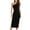 Black-05, variant on STETMN Women Elegant Formal Long Dress One Shoulder Sleeveless Ruched Bodycon Evening Dress