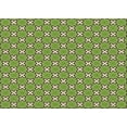 thumbnail image 1 of Ahgly Company Machine Washable Indoor Rectangle Transitional YellowGreen Area Rugs, 4' x 6', 1 of 7