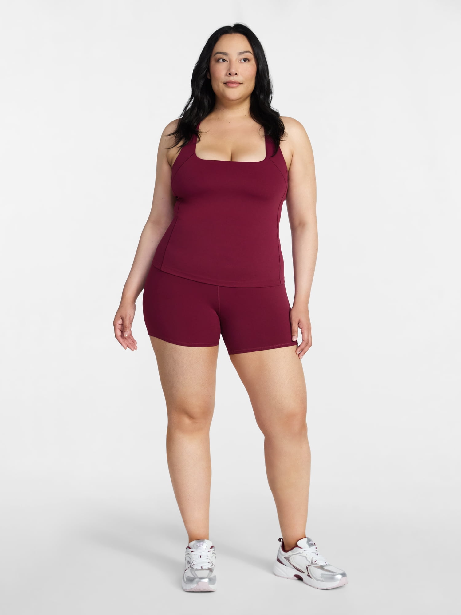 Avia Women's and Women's Plus SoftSculpt Bike Short, Sizes XS-4X