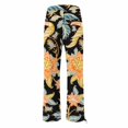thumbnail image 5 of Stephy Women's New Thin Elastic Loose Large Size Korean Version of Everything Long Trousers Casual Trousers Haren, Black, L, 5 of 5