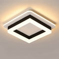 thumbnail image 3 of ADISUN Modern Led Ceiling Light Fixture Flush Mount Ceiling Lights Square Ceiling Lamp for Living Room Hallway Bedroom Kitchen Balcony Cloakroom, Warm White, 3 of 6