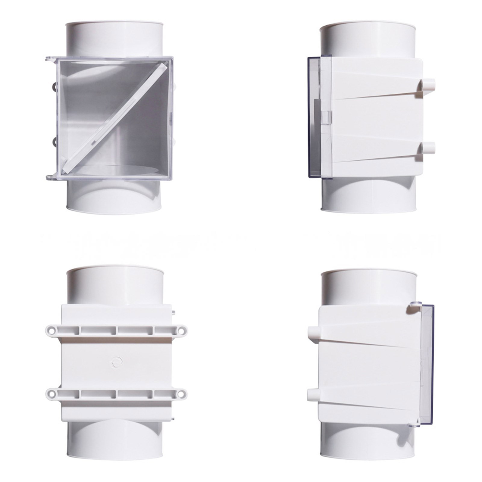 Dryer Outlet Particle Collector Entrap Flame Prevention Filter Reduces Flame Risk Improves Dryer Efficiency 4 Inch Compatible Plan