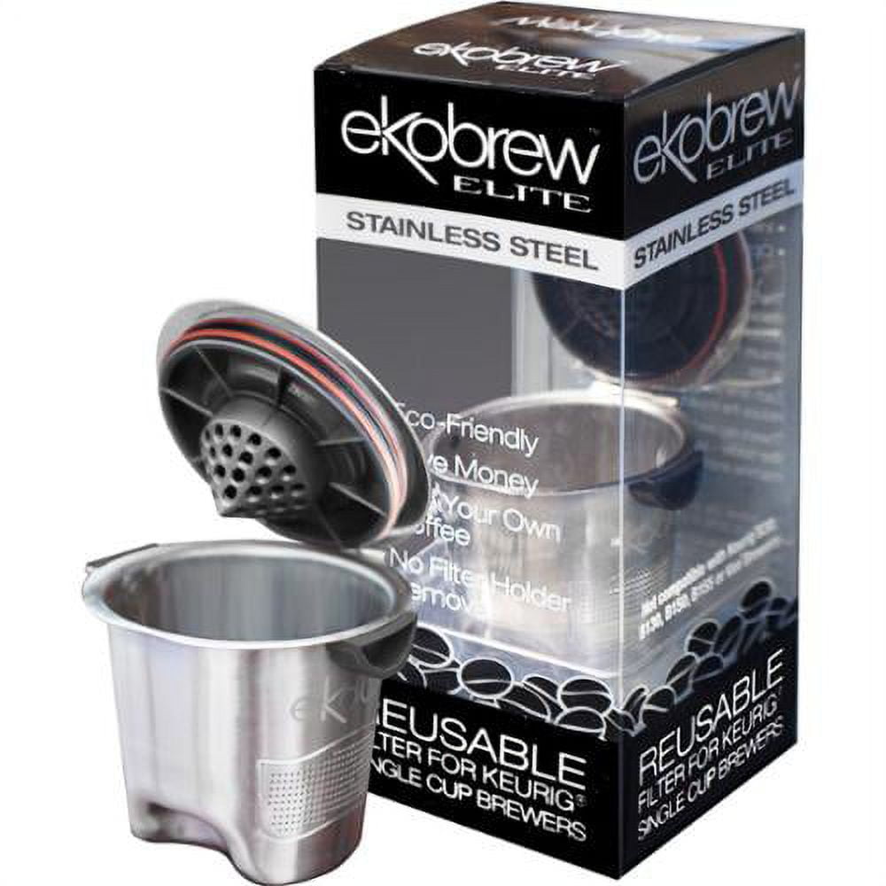 Ekobrew Eilte Reusable KCup Stainless Steel Reusable Keurig Kcup Filter