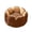 Coffee, variant on HHBEAUTY Cactus Shape Comfy Pet Bed - Pet Cactus Petal Nest, Summer Breathable Fluffy Thickened Cat Nest, Washable Fluffy Faux Fur Dog Cat Bed