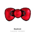 thumbnail image 5 of Cymylar Red Bowknot Foil Balloon,Baby Shower and Cat Birthday Party Supplies (3Pcs), 5 of 5