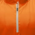 thumbnail image 5 of Wire2wire Men's Performance Short Sleeve Baseball Cage Jacket Orange/Grey L, 5 of 9