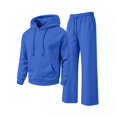 thumbnail image 6 of yillto Men's 2 Piece Tracksuit Sets Hooded Crewneck Sweatshirts and Joggers Sweatpants Sweatsuit, 6 of 7