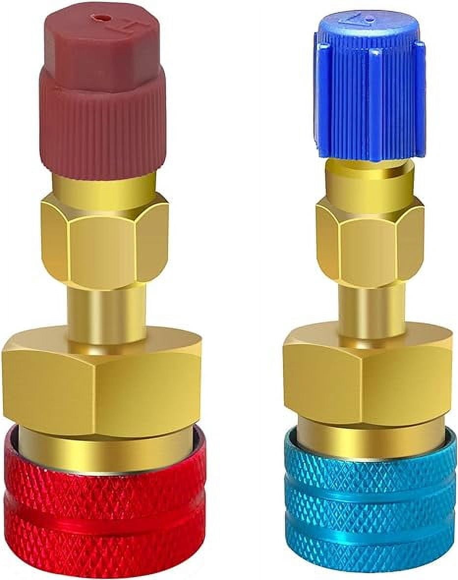 Freeship Auto A/C Airconditioning Snelkoppeling Adapter H/L Spruitstuk Connector R134A Auto Air Conditioner Repair Tools63791
