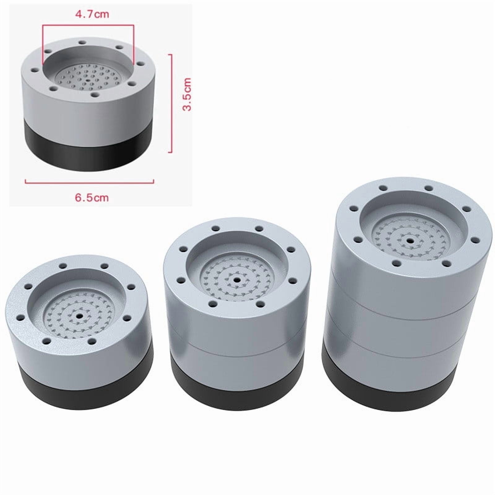 8Pcs Anti Vibration Feet Pads Rubber Mat Slipstop Silent Universal Washing Machine Refrigerator Support Dampers Washer Stand