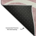 thumbnail image 7 of Dalyn Rugs Premium Machine Washable Mayfield AMF999 Pink 10' x 14' Rug, 7 of 7