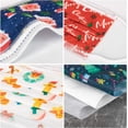 thumbnail image 4 of 50 mascarillas para adultos, mascarilla navideña, mascarillas desechables para niños, mascarillas de dibujos animados para niños, mascarilla de protección diaria con capa filtrante y orejeras de punto Rojo Verde RV011031-00235SDJ, 4 of 5