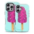 thumbnail image 2 of DesignSkinz Scratch-Resistant Hard Slim Case Compatible with iPhone 12 (Compatible with MagSafe) - Pink Cactus Ice Cream, 2 of 9