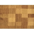 thumbnail image 1 of Ahgly Company Indoor Rectangle Checkered Brown Modern Area Rugs, 3' x 5', 1 of 4