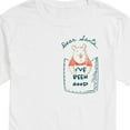 thumbnail image 3 of Disney Winnie The Pooh - Dear Santa, I've Been Good Christmas - Men's Short Sleeve Graphic T-Shirt, 3 of 5