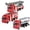 As Shown, variant on Toys Details Emergency 3PCS Realistic Fire Engine Toys Mini Simulation Alloy Children's Toy