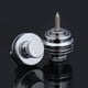 thumbnail image 5 of 2 Uds. Cerraduras Correa para Guitarra Eléctrica Straplock Cabeza Plana Seguridad Plateada, 5 of 6