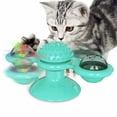 thumbnail image 1 of Spinning Cat Toys, Catnip Ball with Scratch Hair Brush Cat Grooming Tool, 1 of 7