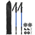 thumbnail image 1 of Bâtons de Marche, Ensemble de Bâtons de Randonnée, Bâtons de Ski, Camping, Randonnée, Durabilité Prolongée, 1 of 14