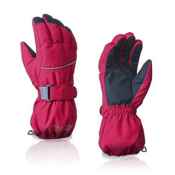 Winter Gloves Windproof Thermal Mittens for Outdoor Sports Skiing Snowboarding Cycling, Lightweight Breathable Warm Comfortable, Palm Width 9-10cm, Total Length 27-30cm