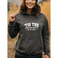 thumbnail image 2 of Creative Holiday Christmas Hoodie for Men Women, Holiday Pullover Hooded Sweatshirt, Cozy Cotton Poly Blend, Funny Winter Xmas Gift Outfit, 2 of 5