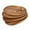 Oval, variant on 4 Pieces Wooden Appetizer Plate Snack Tasting Tray with Drink Glass Slot for Catering Party Weddings