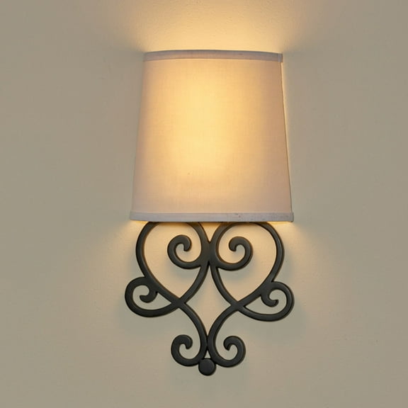 Its Exciting Lighting Helix Heart Scroll Wall Sconce