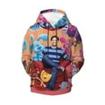 thumbnail image 5 of Kids Blue'S Clues Hooded Sweatshirt 3D Pullover Hoodie for Girls Boys with Pocket, 5 of 8