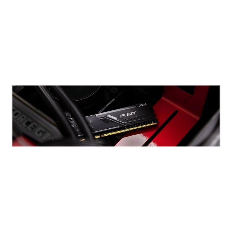 Kingston Technology HyperX FURY Black 32GB 3466MHz DDR4 CL19 DIMM Kit of 2 HX434C19FBK2 32