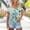 Mint Green, variant on ATENAR Womens Shirts Summer Short Sleeve T Shirts for Women Casual Tee Mint Green XL