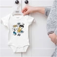 thumbnail image 5 of Popeye Bluto Fight Ka-Pow Punch Romper Boys or Girls Infant Baby Brisco Brands NB, 5 of 6