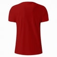 thumbnail image 4 of NIEWTR Men's Big and Tall T Shirts Short Sleeve Patriotic American Flag Premium T-Shirt(Red,L), 4 of 8