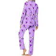 thumbnail image 5 of MIUOWANP Womens Big and Tall Pajama Sets Women's Valentine's Day Printed Pajama Set For Daily Home Wear With Pocket Purple XXL, 5 of 5