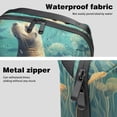 thumbnail image 4 of Sea Lion Hard Drive Bags Travel Case Charging Cord Organizer - Oxford Cloth Waterproof Electronics Digital Accessories Pouch with Organizer Charger Station - 5.9x9.44x3.14 in, 4 of 6