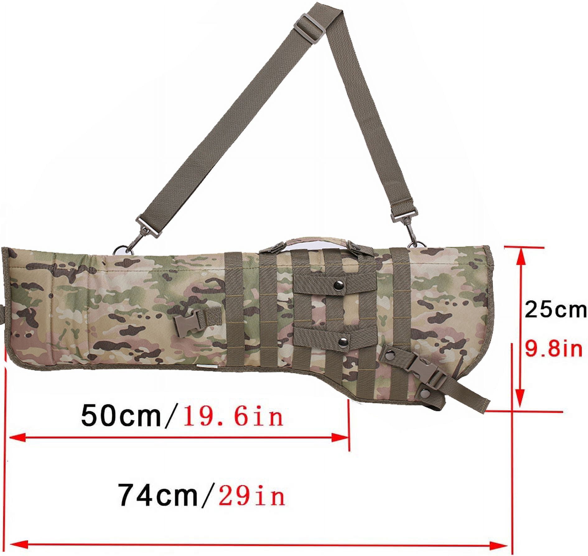 Kylebooker Rifle Scabbard Shotgun Shoulder Bag Black 29inch