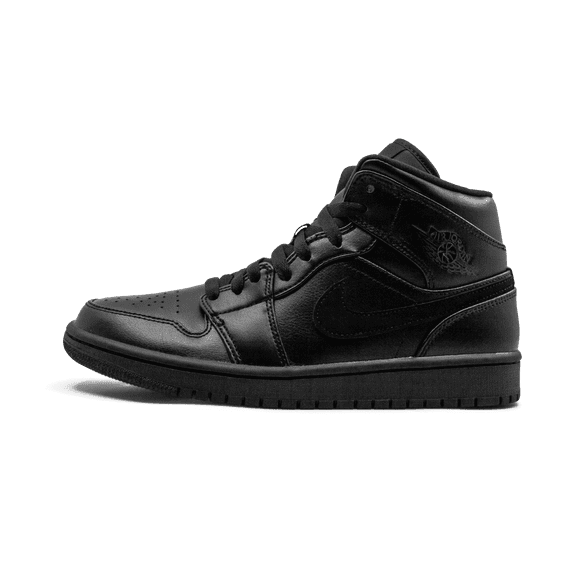 JORDAN MENS Air Jordan 1 Mid "Triple black" 554724 090 554724 090 from Stadium Goods