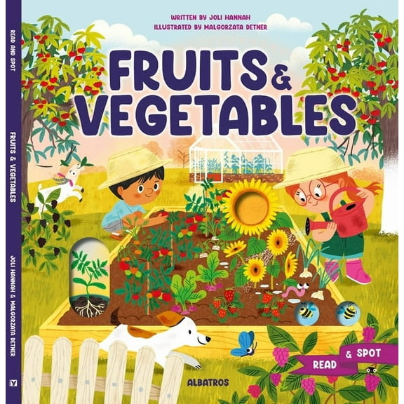 Read & Spot Fruits and Vegetables, (Hardcover)