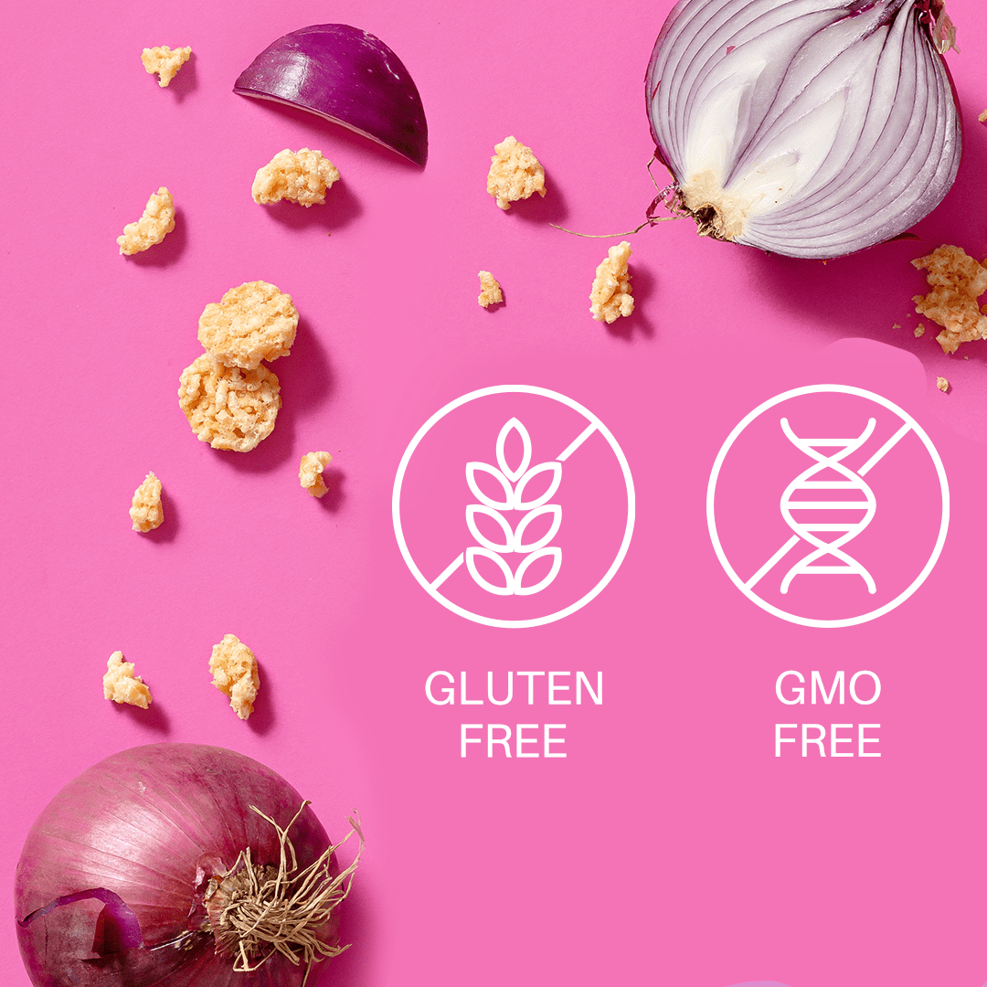 Wowza Sweet Maui Onion Crunchy Rice Crisps, Allergen Free, Gluten-Free, 8 Pack, 3.5 oz